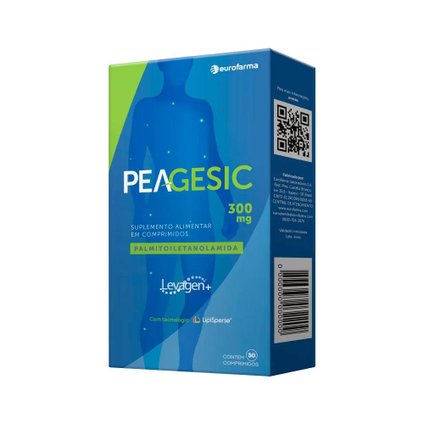 SUPLEMENTO ALIMENTAR PEAGESIC 300MG 30 COMPRIMIDOS