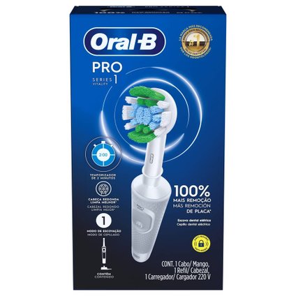 ESCOVA DENTAL ELÉTRICA ORAL-B PRO SERIES 1 220V