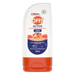 Repelente De Insetos Loção Longa Duração Off Active Lotion 100ml