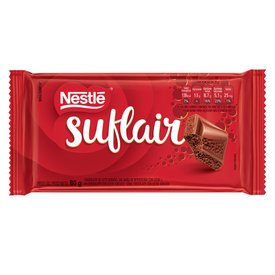 CHOCOLATE NESTLE SUFLAIR AO LEITE AERADO PACOTE 80G