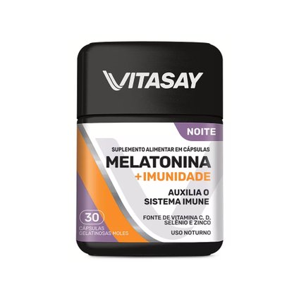 VITASAY  MELATONINA + IMUNIDADE 30 CAPSULAS