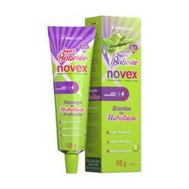 CREME DE TRATAMENTO NOVEX RECARGA DE HIDRATAÇÃO PROFUNDA 80G