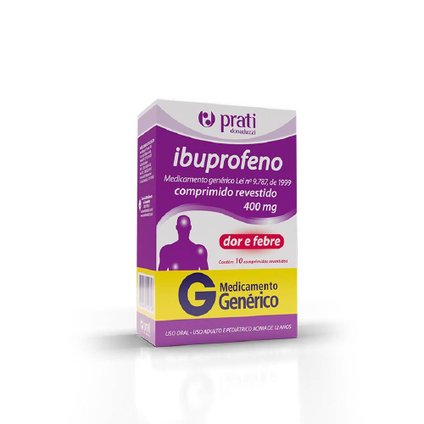 IBUPROFENO 400MG 10 COMPRIMIDOS PRATI DONADUZZI GENERICO
