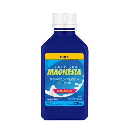 LEITE MAGNESIA CIMED TRADICIONAL 120 ML