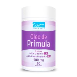 Óleo De Primiula Stem 500mg Com 60 Cápsulas
