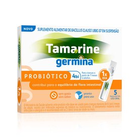 TAMARINE GERMINA PROBIÓTICO 4BI 5 FRASCOS 5ML CADA