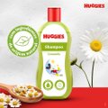 SHAMPOO INFANTIL HUGGIES CAMOMILA SEGURO PARA RECÉM-NASCIDOS 200ML