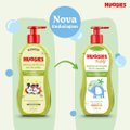 SABONETE LÍQUIDO HUGGIES GLICERINA PARA BEBÊ CAMOMILA 200ML