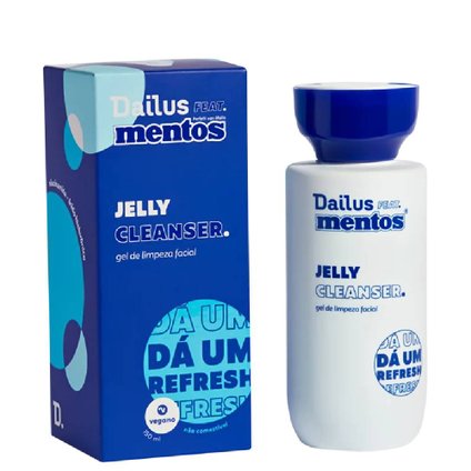 GEL DE LIMPEZA FACIAL DAILUS MENTOS JELLY CLEANSER 150ML