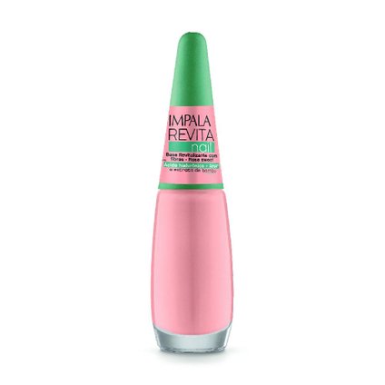 BASE IMPALA REVITALIZANTE COM FIBRAS ROSA SWEET 8ML