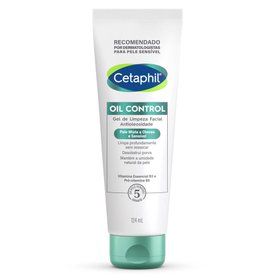 GEL DE LIMPEZA FACIAL CETAPHIL OIL CONTROL ANTI OLEOSIDADE 124ML