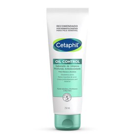 Sabonete De Limpeza Facial Antioleosidade Cetaphil Oil Control Para Pele Oleosa E Acneica 250Ml