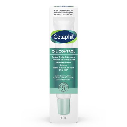 SÉRUM FACIAL ANTIACNE TRIPLA AÇÃO CETAPHIL OIL CONTROL 30ML