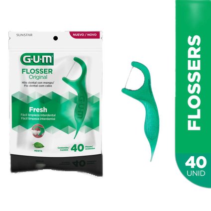 FIO DENTAL GUM FLOSSER ORIGINAL C/40
