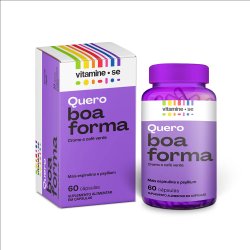 Quero Boa Forma Vitamine-se Pote 60 Capsulas