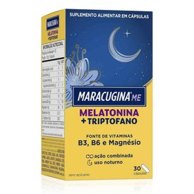 MARACUGINA ME MELATONINA +TRIPTOFANO 30 CAPSULAS