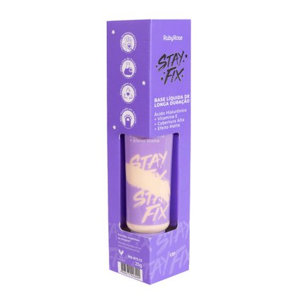 BASE LÍQUIDA STAY FIX RUBY ROSE C01 25G