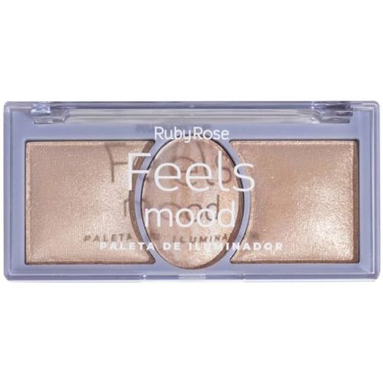PALETA DE ILUMINADOR FEELS MOOD RUBY ROSE HB 7530/1 9G