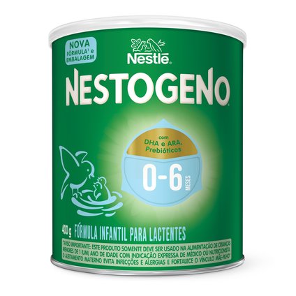 Fórmula Infantil Nestogeno 0 a 6 meses 400g