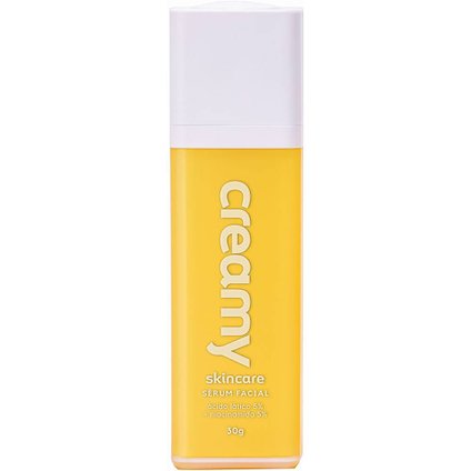 SÉRUM FACIAL HIDRATANTE RENOVADOR CREAMY ÁCIDO LÁTICO 5% + NIACINAMIDA 5% 30ML