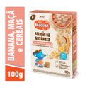 CEREAL INFANTIL CEREAIS BANANA E MAÇÃ MUCILON SELEÇÃO DA NATUREZA CAIXA 100G