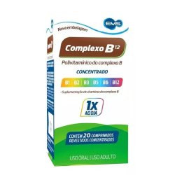 Complexo B Ems Com 20 Comprimidos Concentrado