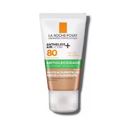 PROTETOR SOLAR FACIAL LA ROCHE POSAY ANTHELIOS AIRLICIUM FPS80 COR 3.0 40G