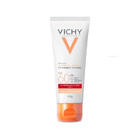 PROTETOR SOLAR FACIAL VICHY UV PIGMENT CONTROL COR 1.0 FPS60 40G
