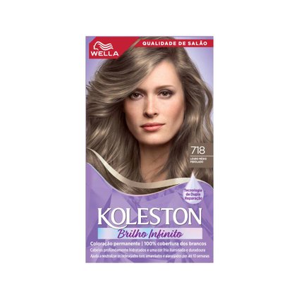 TINTURA KOLESTON 718 LOURO MÉDIO PEROLADO
