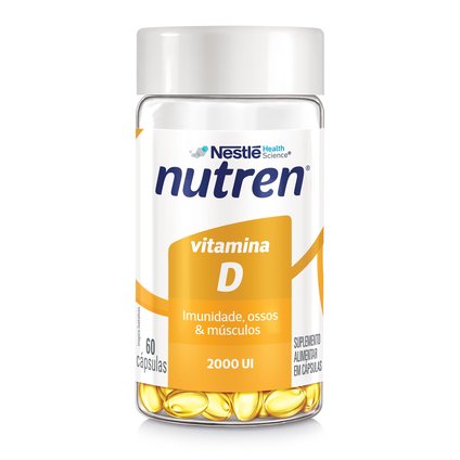 SUPLEMENTO ALIMENTAR NUTREN VITAMINA D 2.000 UI 60 CÁPSULAS