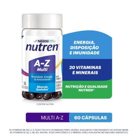 SUPLEMENTO ALIMENTAR NUTREN MULTIVITAMÍNICO A-Z 60 CÁPSULAS