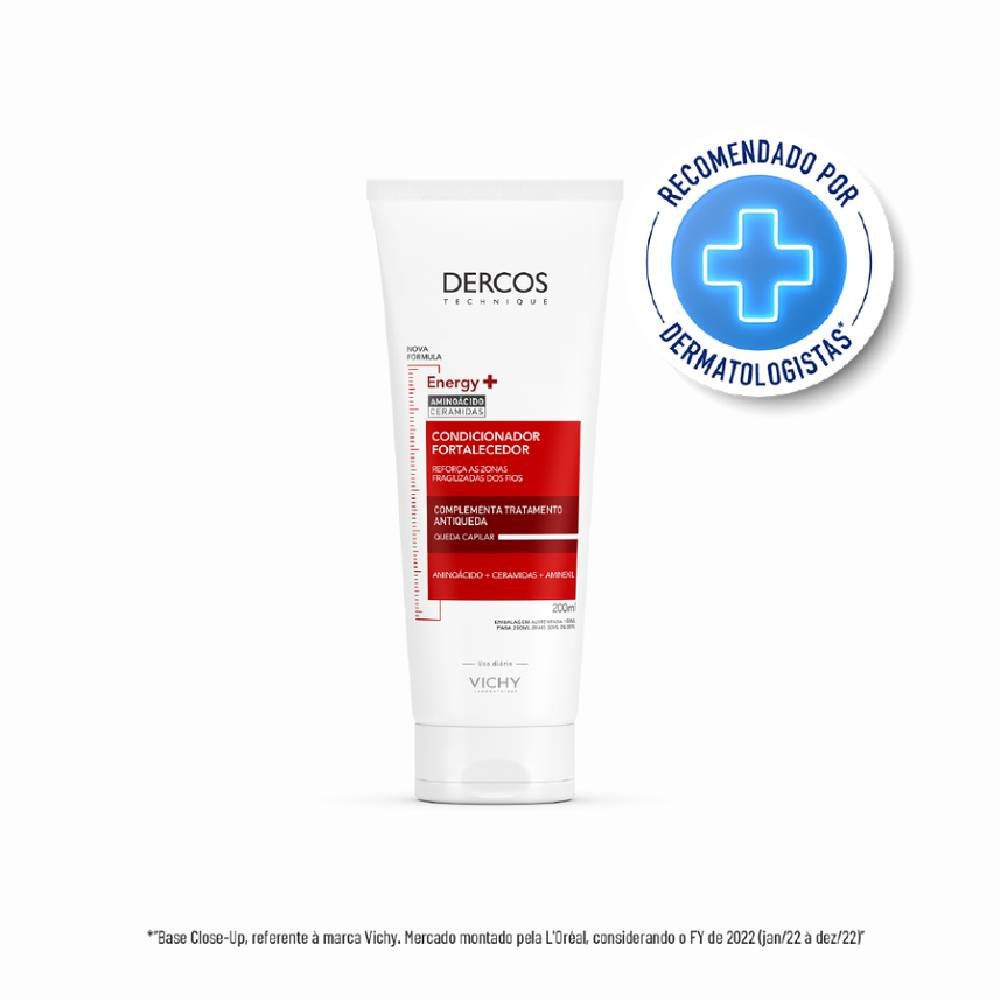 Condicionador Vichy Dercos Antiqueda Energy+ 200ml
