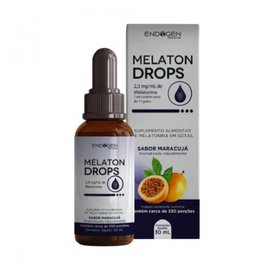 MELATONINA ENDOGEN MELATON DROPS MARACUJÁ EM GOTAS 30ML