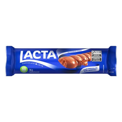 CHOCOLATE LACTA AO LEITE 34G