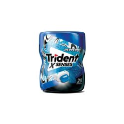 Goma De Mascar Trident X Senses Peppermint 28 Unidades 54g