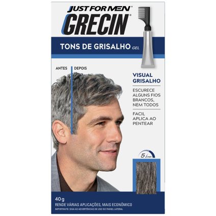 TINTURA GRECIN TONS DE GRISALHO