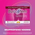 ANALGÉSICO BUSCOFEM IBUPROFENO 400MG 10 CÁPSULAS