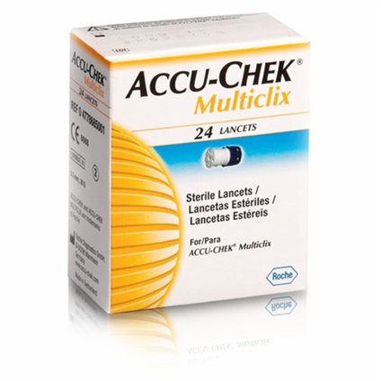 LANCETA MULTICLIX ACCU-CHEK C/24