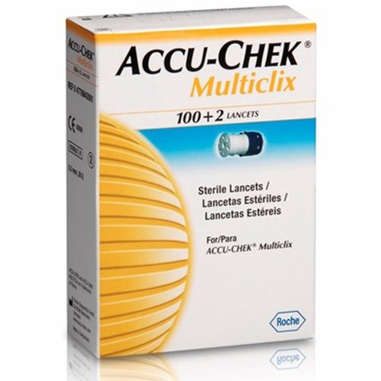 LANCETA MULTICLIX ACCU-CHEK C/102