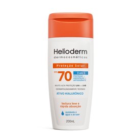PROTETOR SOLAR HELIODERM FPS 70 200ML