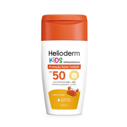 PROTETOR SOLAR HELIODERM KIDS FPS 50 120ML
