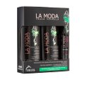 KIT TRUSS LA MODA EQUILIBRIUM SHAMPOO 300ML + CONDICIONADOR 300ML + MINI LEAVE-IN 30ML