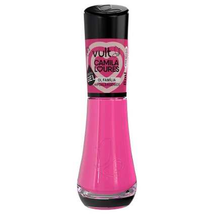 ESMALTE VULT EFEITO GEL 5 FREE CAMILA LOURES OI FAMILIA 8ML