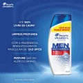 SHAMPOO ANTICASPA HEAD & SHOULDERS FRAGRÂNCIA PODEROSA OLD SPICE 650 ML
