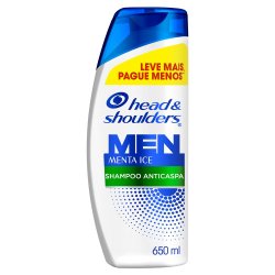 Shampoo Anticaspa Head Shoulders Menta Ice 650 Ml