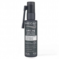 Loção Antiqueda Imecap Hair Men Estimula O Crescimento Do Cabelo E Barba 100ml