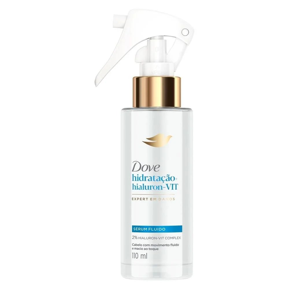 Sérum Fluido Capilar Dove Hidratação + Hialuron-vit Expert Em Danos 110ml