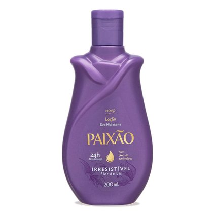 LOÇÃO HIDRATANTE CORPORAL PAIXÃO IRRESISTÍVEL FLOR DE LIS 200ML