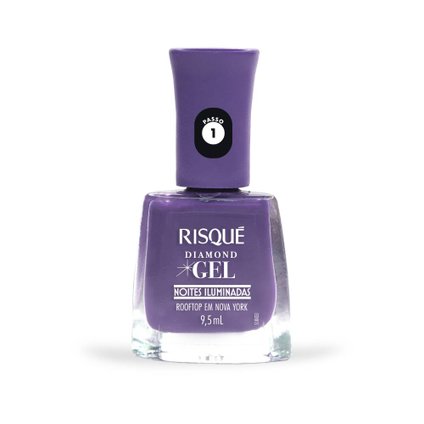 ESMALTE RISQUE DIAMOND GEL CREMOSO ROOFTOP IN NEW YORK 9,5ML