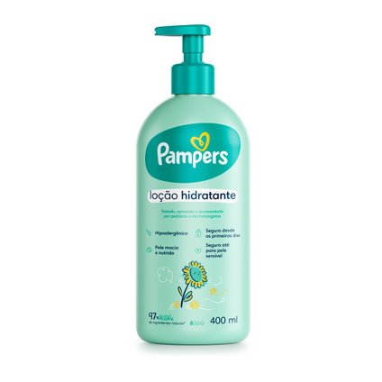 LOÇÃO HIDRATANTE PAMPERS GIRASSOL 400ML
